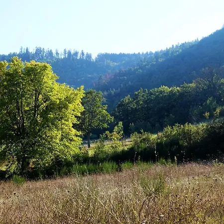 La Ferme De Chenevier, La Roulotte Fleurie 2/4pers Lüks kamp alanı *